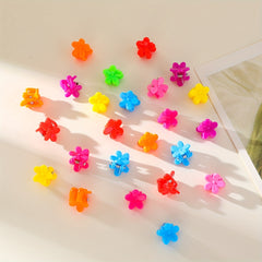 30pcs Baby Girls Flowers Shaped Claw Clips Hair Accessories