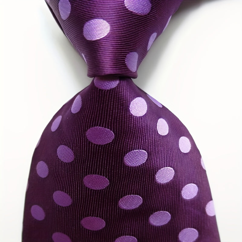 Men's Dot Jacquard Woven Tie
