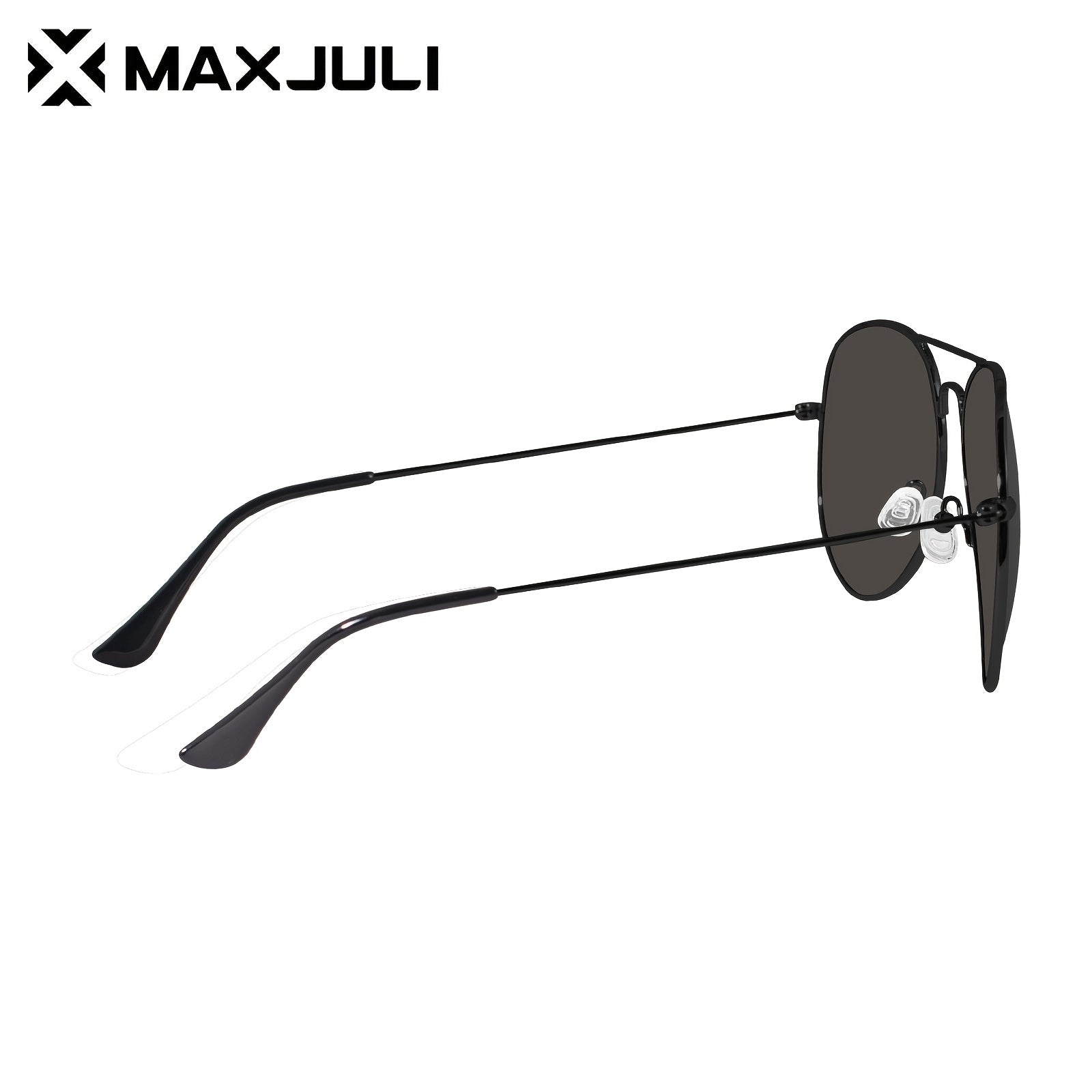 MAXJULI Polarized Aviator XL Sunglasses Metal Frame 8810