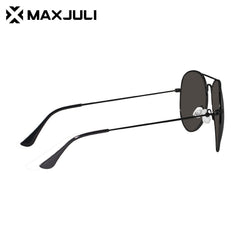MAXJULI Polarized Aviator XL Sunglasses Metal Frame 8810