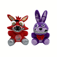 7" Cartoon Game Doll Fox Bear Duck Set Stuffed Toy High Holiday