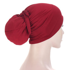 Strappy Beanie Turban Cap Headwear for Women