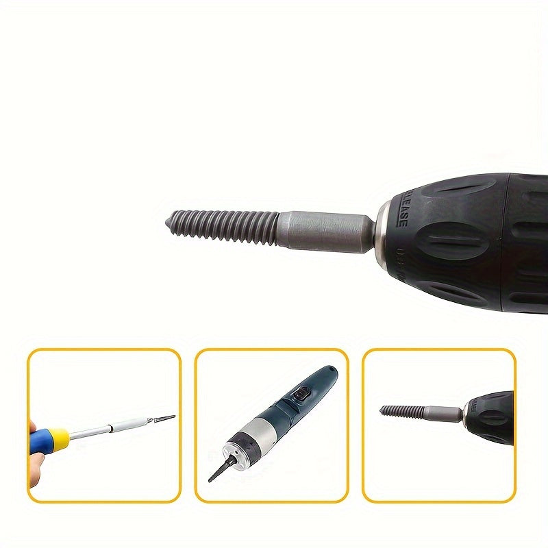 6pc Broken Screw Extractor Screw Remover Tool Set
