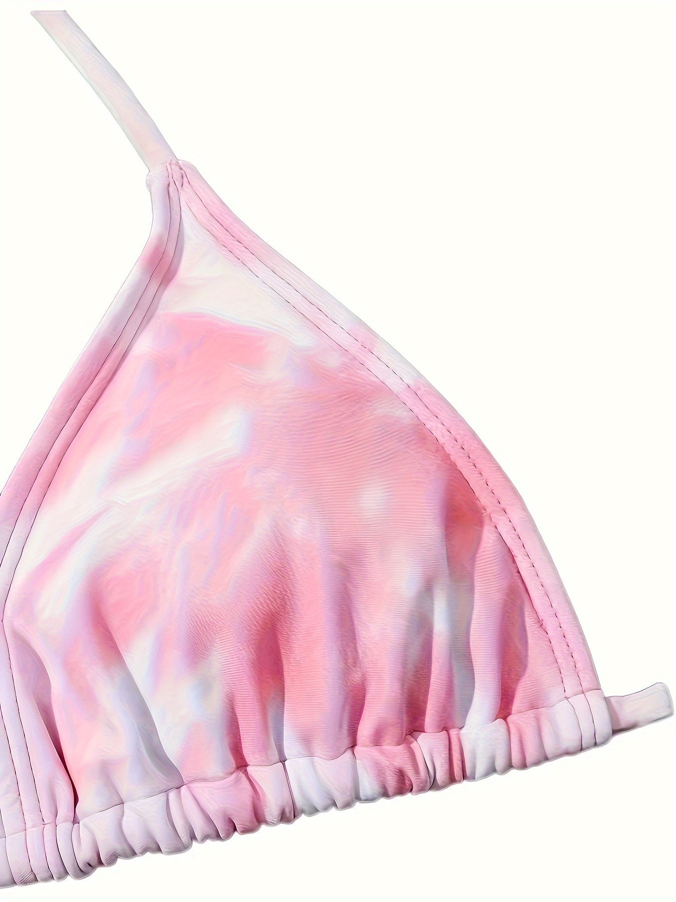 Girls Tie Dye 4pcs Bathing Suit Set Beach Vacation Gift