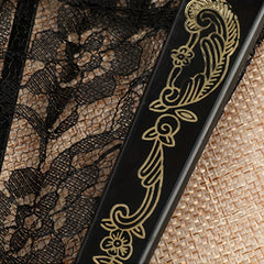 Retro Style Lace Orchid Folding Fan Dance Photography Props