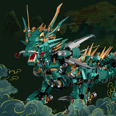 2951pcs Dragon Building Block Home Decoration