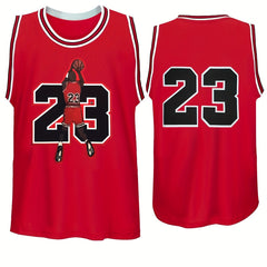 Boys Kids 23 Basketball Vest Sports Summer Top