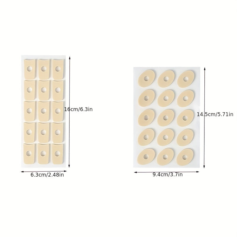 15pcs Anti-wear Heel Stickers, Protective Pain Stickers