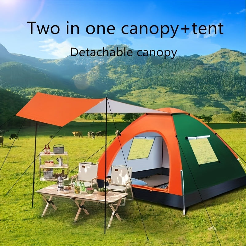 Portable Automatic Tent with Sun Protection for Camping Picnics