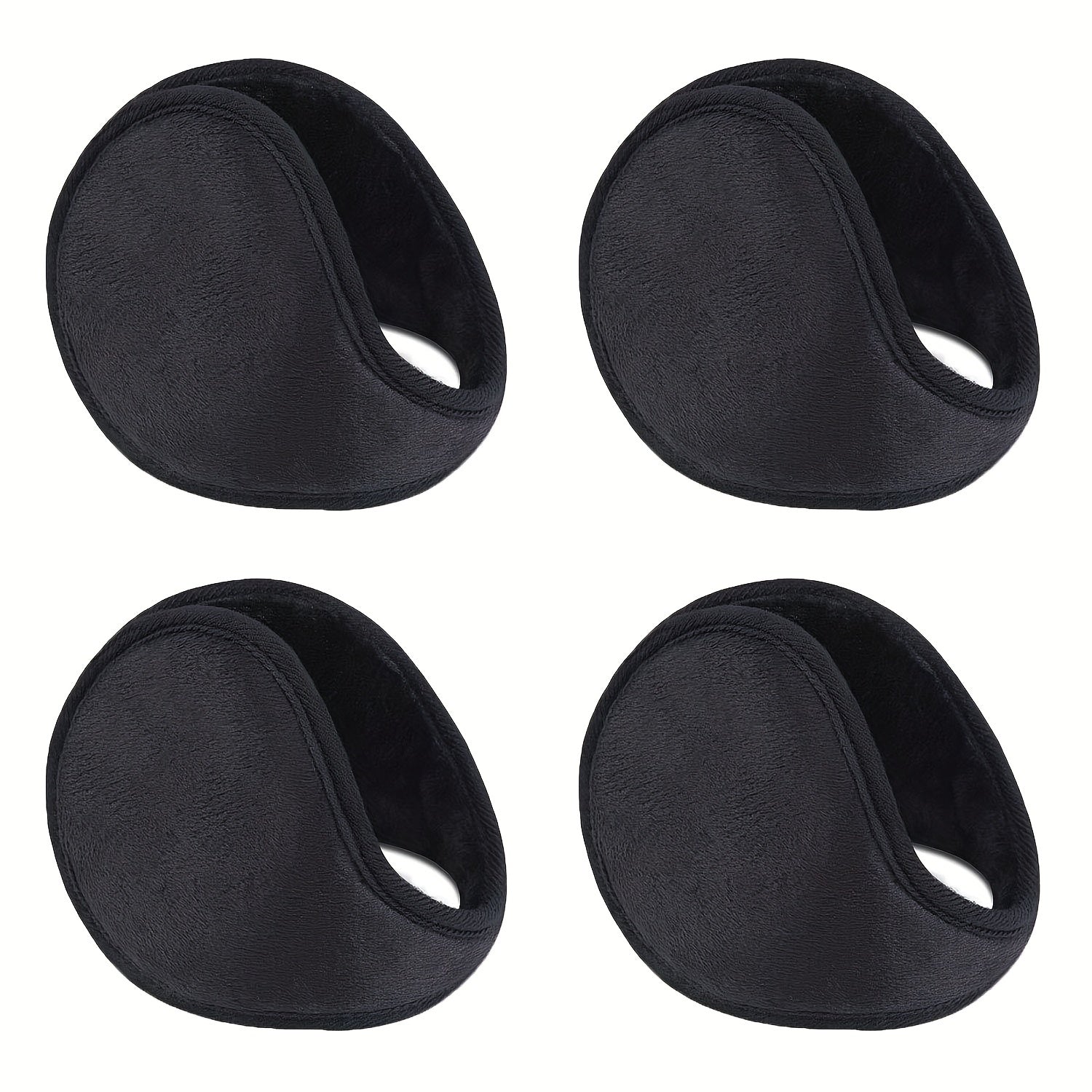4 Pack Multicolor Winter Snowboarding Windproof Earmuffs