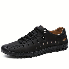Men's Casual Breathable Lace-up Walking Shoes