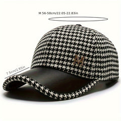 Knitted Baseball Cap Men Women Vintage Outdoor Travel Hat