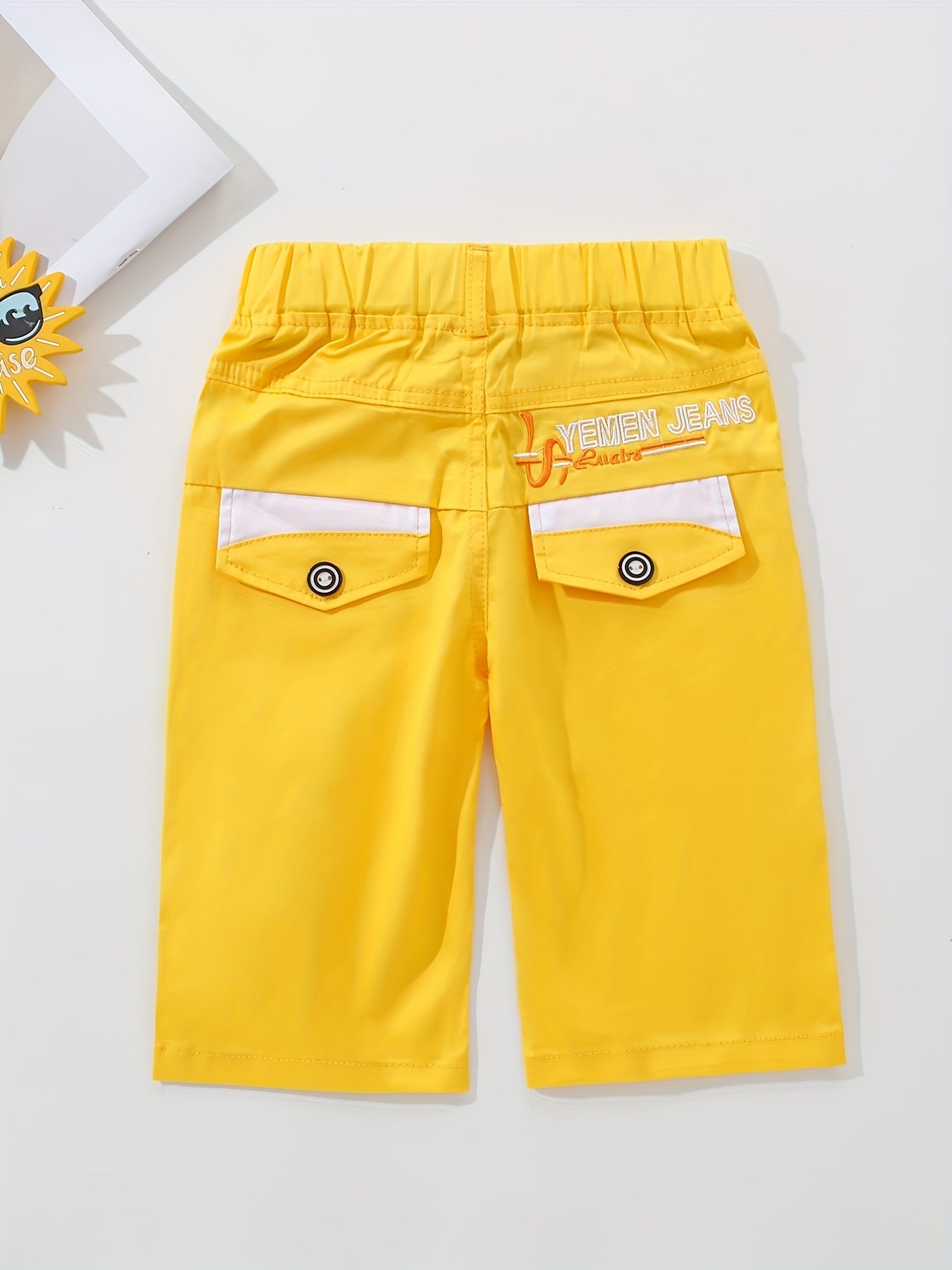 Boys Shorts Comfortable Preppy Style For Summer Kids