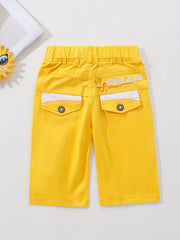 Boys Shorts Comfortable Preppy Style For Summer Kids
