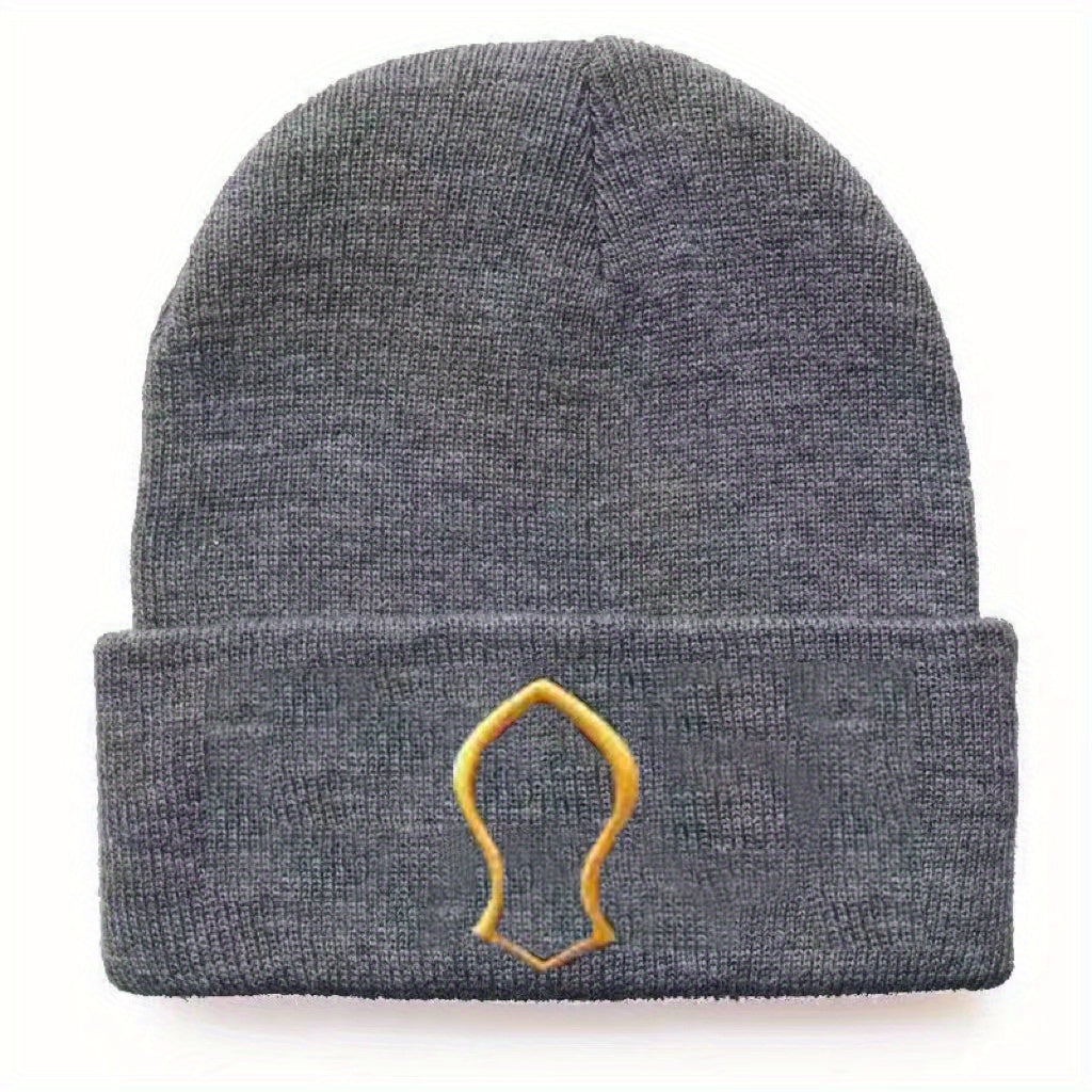 Hip Hop 3D Embroidery Knitted Beanie Hat