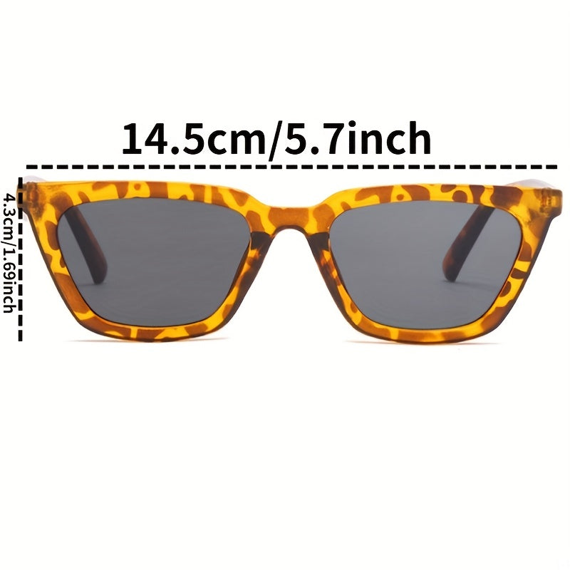 Men's Cat Eye Sunglasses Retro Small Frame Sports Glasses