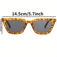 Men's Cat Eye Sunglasses Retro Small Frame Sports Glasses
