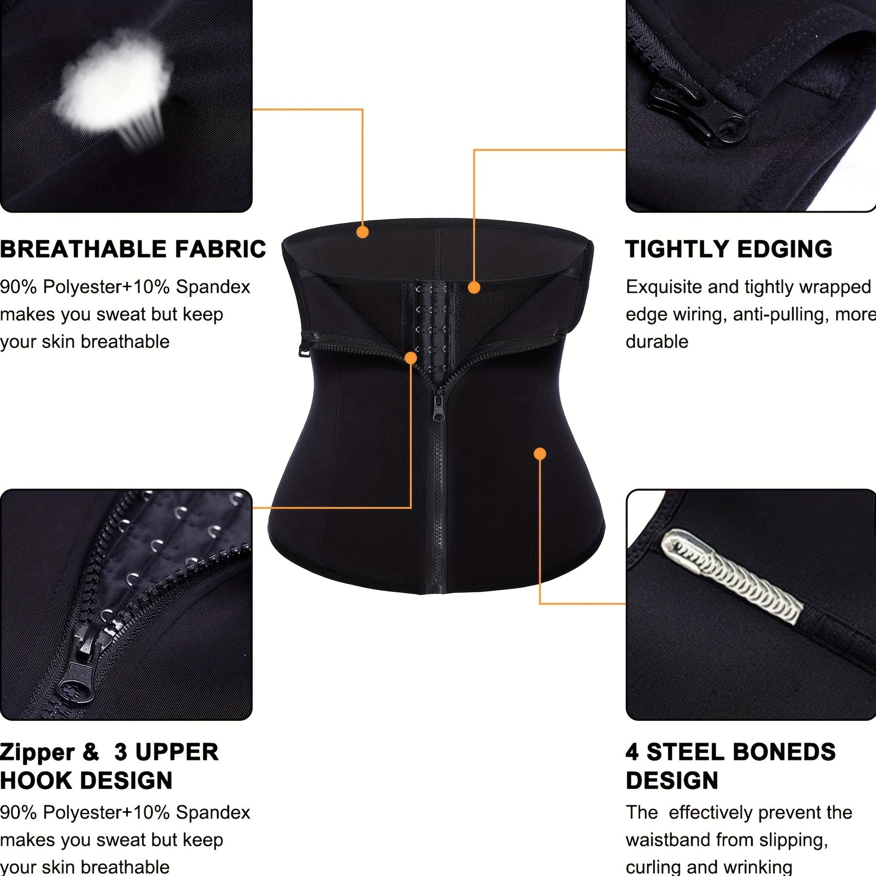 Waist Trainer Tummy Wrap Tummy Control Workout Slimmer Belly Belt