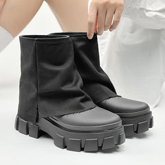 Women's PVC Waterproof Rain Boots Wear Resistance Non Slip Durable Water Boots