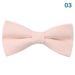 Macaron Solid Men's Bow Tie for Shirt