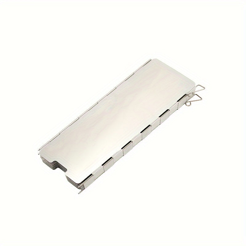 Outdoor Gas Stove Windshield Folding Cassette Stove Windshield
