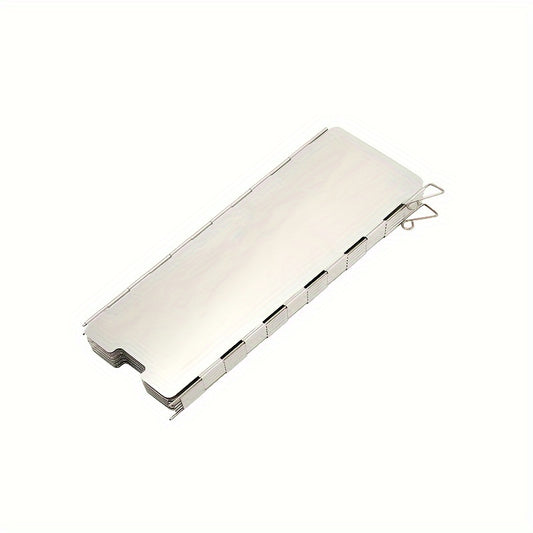 Outdoor Gas Stove Windshield Folding Cassette Stove Windshield