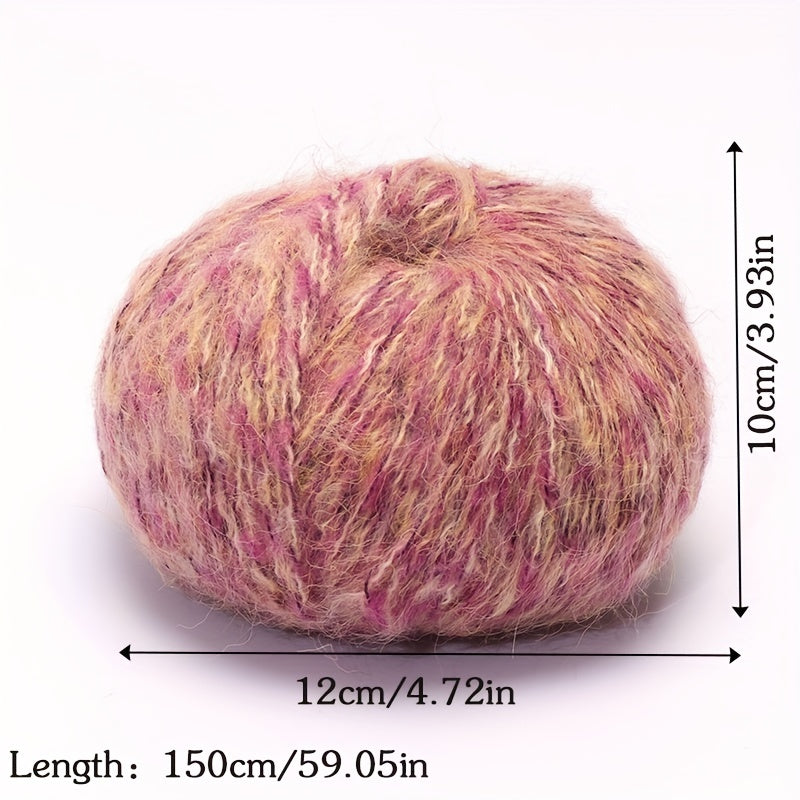 Alpaca Wool Thread for Crocheting & Knitting DIY - Medium Thick Yarn