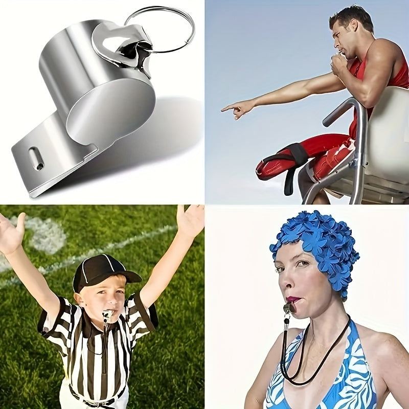 Stainless Steel Referee Whistle Sports Volleyball Basketball