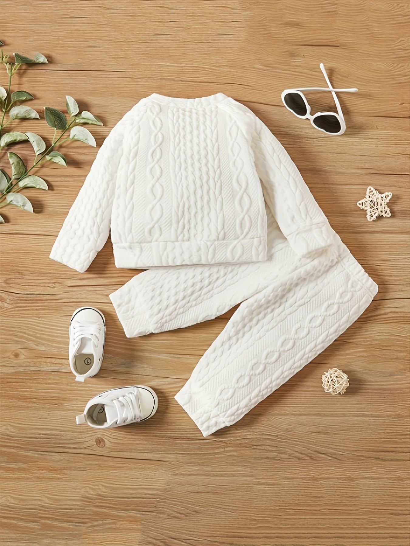 Boys Casual & Thermal Thick 2pcs Set Fall Winter