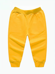 3pcs Boys Casual Active Sweatpants Breathable Jogger Sports Pants Kids Clothing