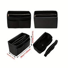 Felt Storage Pouch Insert Bag for Shoulder Bag & Backpack