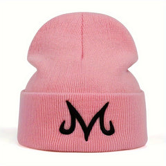 Winter Knitted Beanie Hat with Ear Protection for Outdoor Skiing