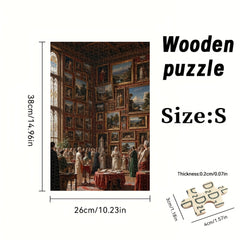 1000pc Art Gallery Puzzle Historic Renaissance Figures Vintage Art Project