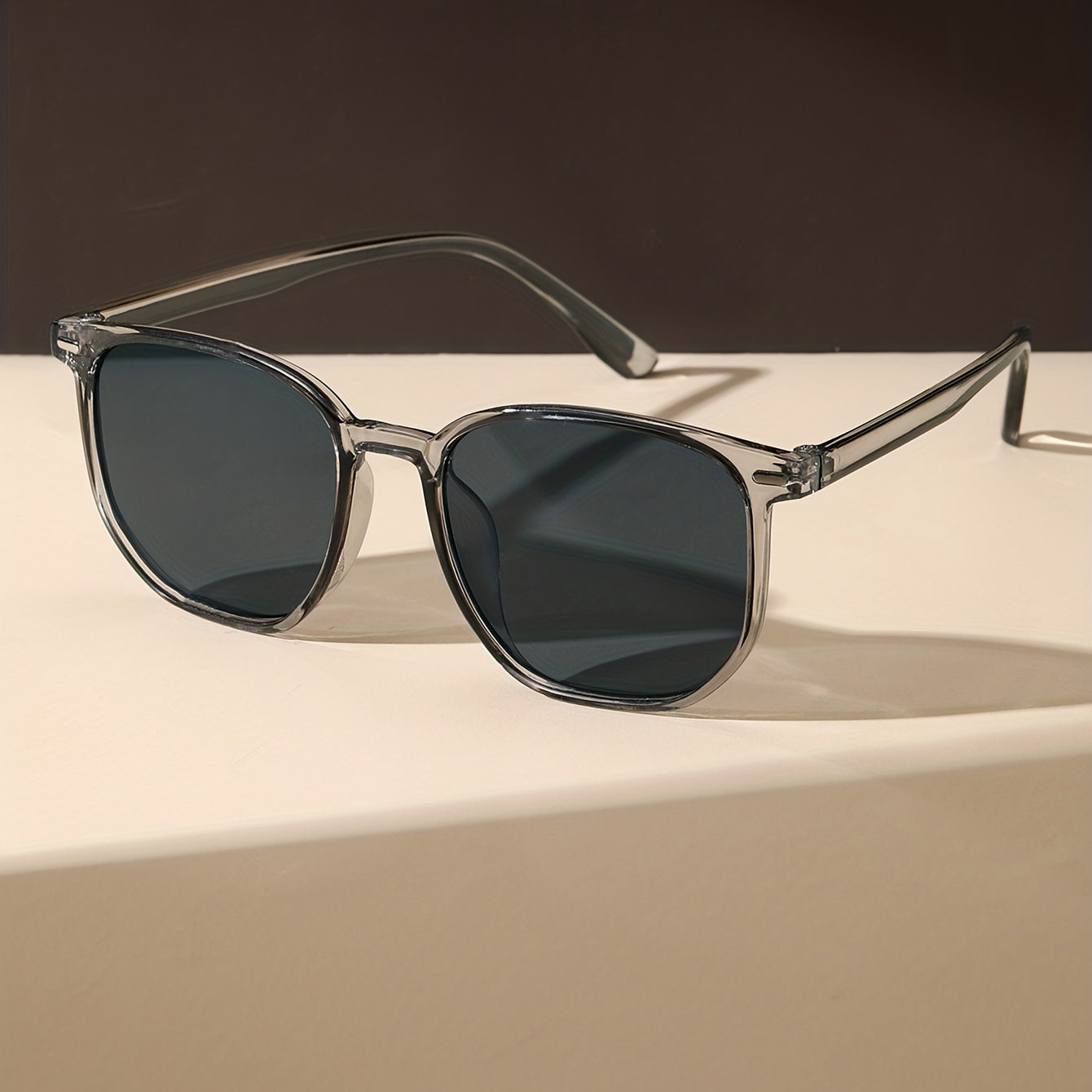 Square Sunglasses Casual Anti Glare UV400
