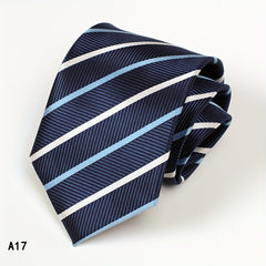 Business Party Men's High end Striped Tie Classic Tie Wedding