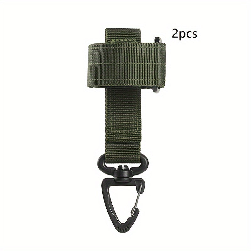 2pcs Glove Storage Strap with Metal Clip for Mountaineers