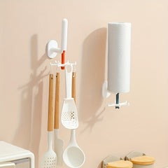 360 Rotating Hook with Sticky Punching Wall Mount