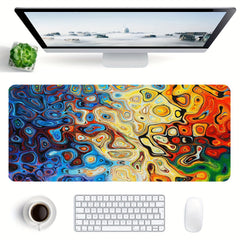 Colorful Gaming Mouse Large Rubber Base Mousepad For Work Gaming