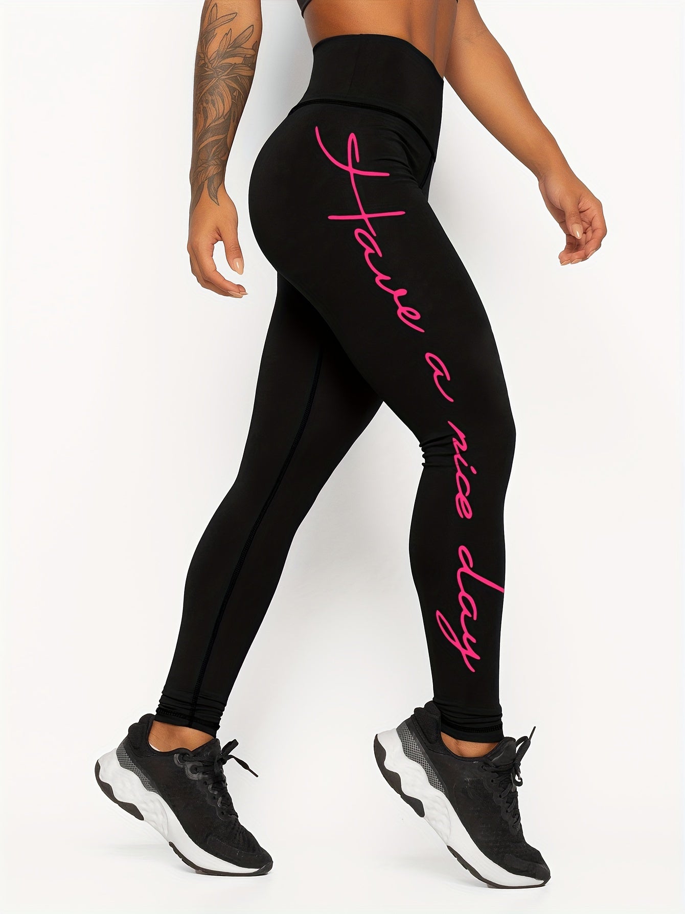Yoga Workout Pants Women's High Stretch Leggings