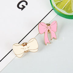 Girls Cartoon Bow Pin Decorative Accessories For Scarf Sweater