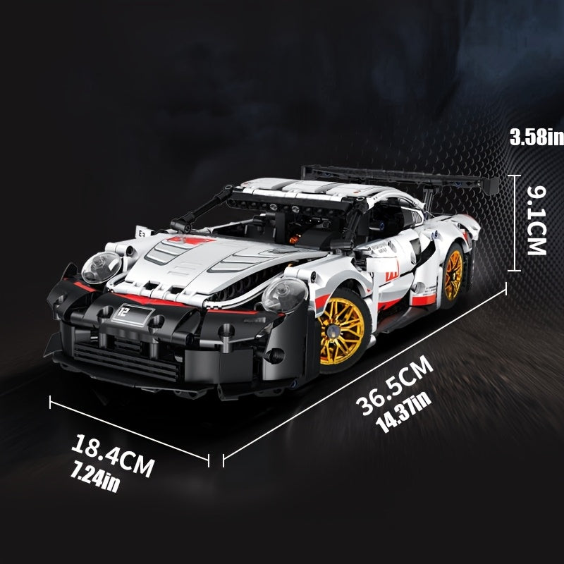 Classic Sports Car Building Block Model Set Adult Collectible Sports Car Buildin