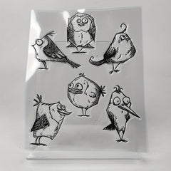 Bird Clear Stamps Scrapbooking Decor Embossing DIY Template Greeting Card