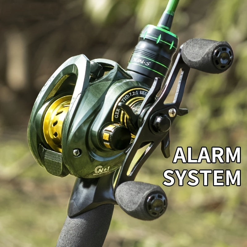 WK1000 Baitcasting Reel 8kg Gear Ratio 7 2 1 Fishing Up to 8kg