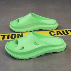 Men's Open Toe Anti-Skid Slippers Outdoor Platform Sandals