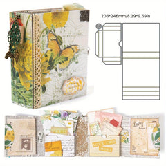 Metal Cutting Dies Notebook Pocket Clipbook Decoration DIY Stamping