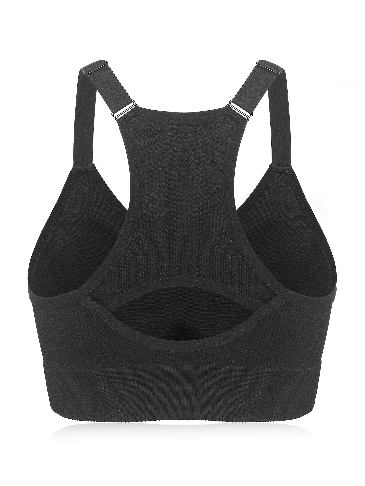 Sports Bra Women's Full Coverage Racer Back Seamless T-shirt Bra
