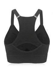 Sports Bra Women's Full Coverage Racer Back Seamless T-shirt Bra