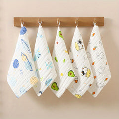 6-Layer Gauze Bib Baby Towel Small Towel