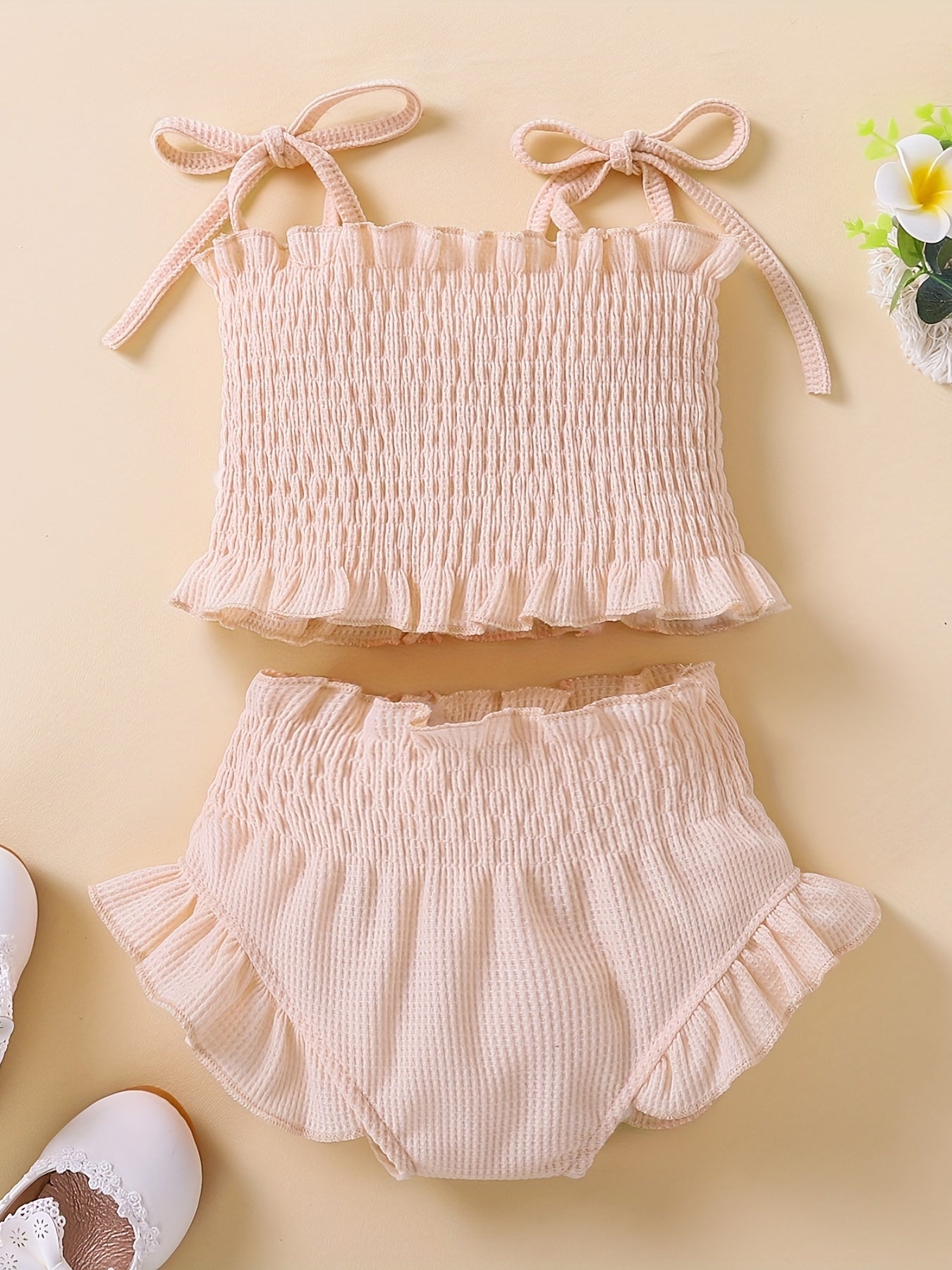 Baby Girls Camisole Top & Shorts Set