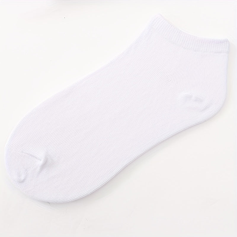 9pairs Unisex Gray Mixed Boat Ankle Socks for Girls Boys